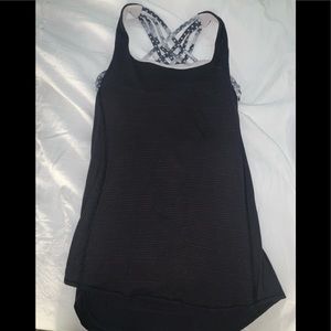 Lululemon Wild criss cross tank top.   Size 8